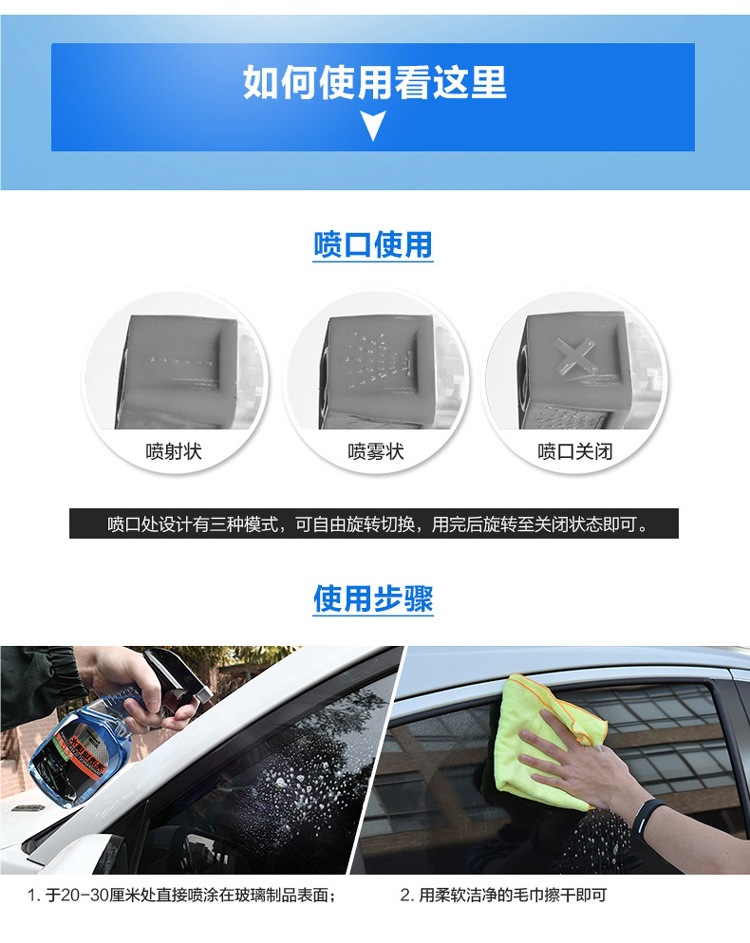 Soft99 Car Oil Film Removal Paste Glass Water Repellent Cleaner Oil Film Cleaner Powerful Car Window Oil Film Remover