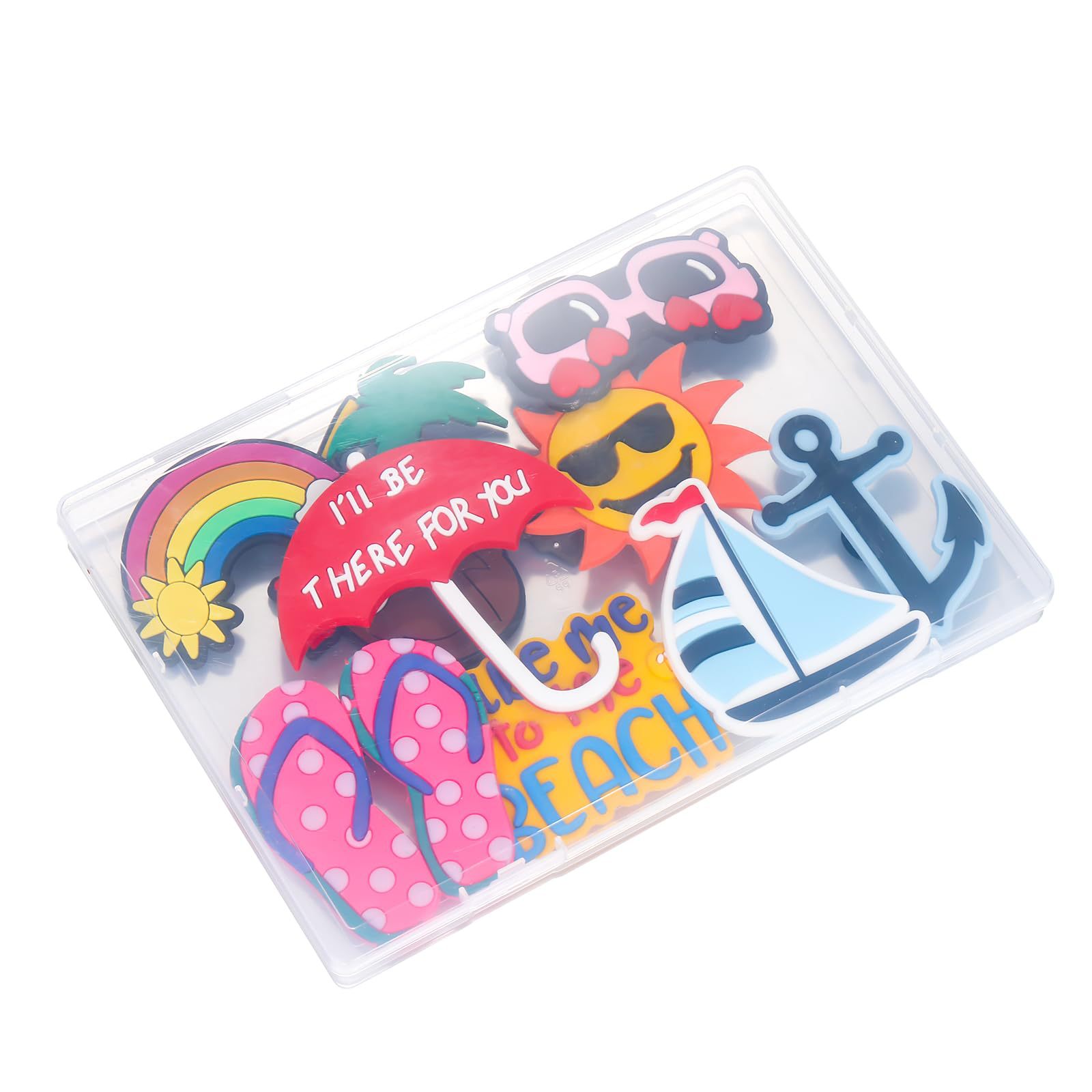 Hawaiian Style 1 Set PVC Cartoon Bag Buckle