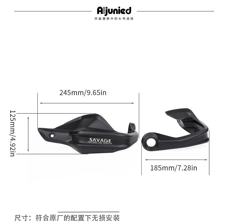For KTM Duke 390 250 125 Handlebar Handguard Highlight Windshield Handlebar Handguard Windshield