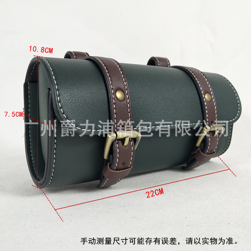 Bolsa de bicicleta retro bolsa de cabeza bolsa de cola bicicleta Scooter Eléctrico bolsa de silla de montar bolsa colgante bolsa de la motocicleta