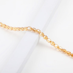 8mm crystal bucket bead chain flash string beads DIY jewelry accessories bracelet scattered beads material phone strap beads