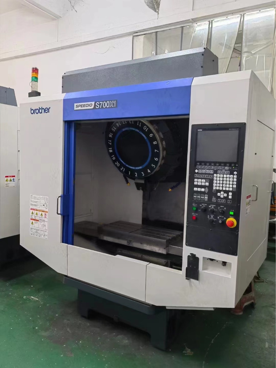 转让二手旧中古兄弟钻攻机S500 S700钻攻中心钻工中心钻公钻功机-阿里巴巴