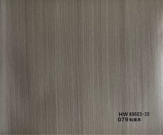 2023新款PVC膜 护墙板 工厂直销 HW 89603-30 科技木 吸塑专用膜
