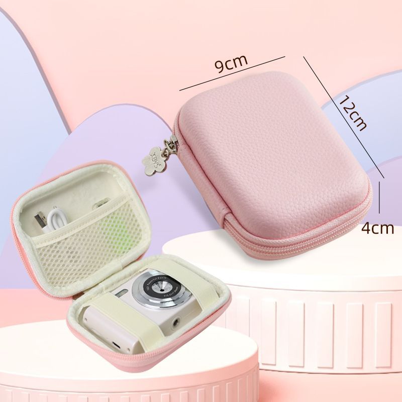 适用于ccd相机包随身带学生收纳包便携挂件马卡龙色防摔保护通用