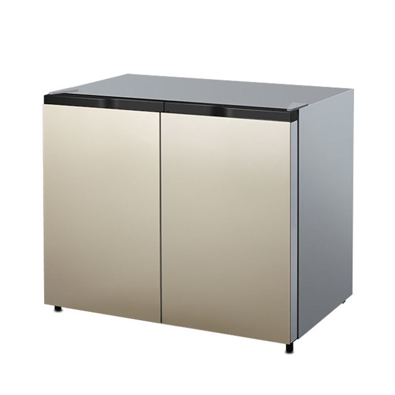 Horizontal Refrigerator 288 Liters Embedded Freezer Household Air-Cooled Frost-Free Small Cabinet Double-Door Cabinet Kitchen Low Refrigerator