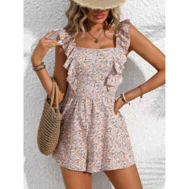 P 69791 Butterfly Bow Square Neck Dress 方领蝴蝶结连衣裙