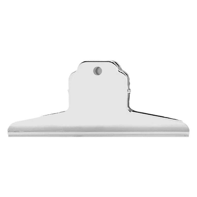 Acero inoxidable abrazadera circular de hierro fuerte multi-especificación abrazadera de papelería carpeta de facturas de oficina