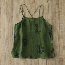 棉麻夏季新品复古国风原创薄透细苎麻汉服抹胸打底背心吊带