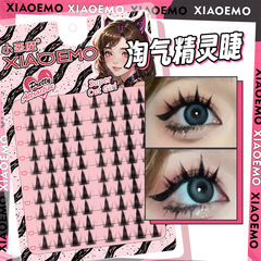小惡魔淘氣精靈假睫毛濃密款芭比漫畫眼分段式單簇新手仙女眼睫毛