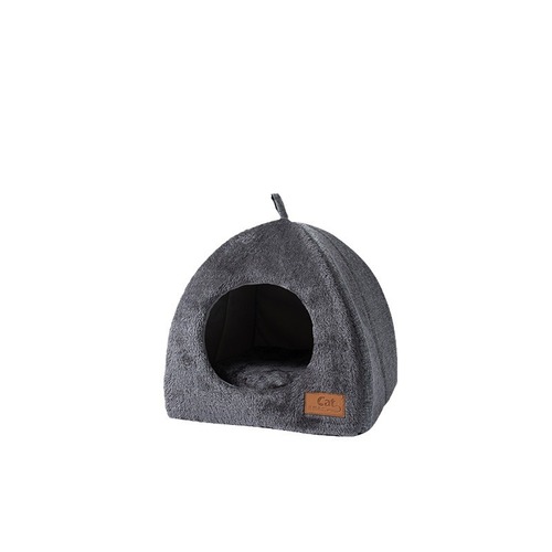 Cat house and dog house, winter warm triangular closed cat house, universal cat house for all seasons, deep sleep pet house