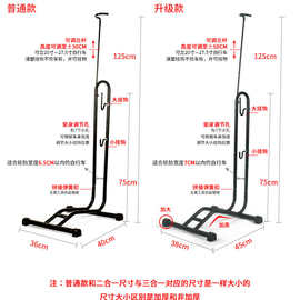 插入式停车架单车L型展示架自行车维修架立式山地车支撑架放车馥