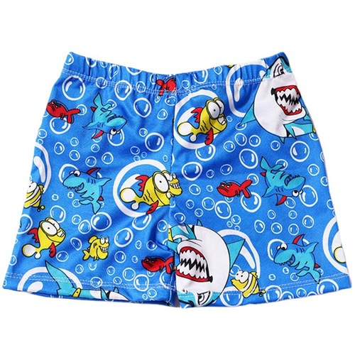 Fashionable and Cute Boys' Swim Trunks Children's Beach Pool Pattern Swimwear Hot Spring Swimming Pool Boys' Swim Trunks