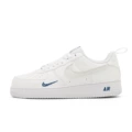 Reflective white and blue