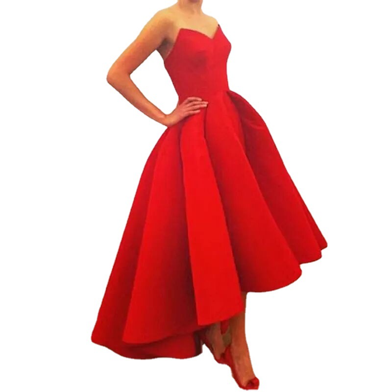 Europa y América del Comercio Exterior Amazon AliExpress deseo de las mujeres vestido noche Francés tubo sexy Top satén simple personalizable