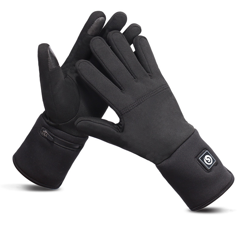 Guantes de calefacción de esquí de invierno deportes al aire libre montar pantalla táctil guantes calientes montañismo hombres y mujeres guantes de calefacción eléctrica