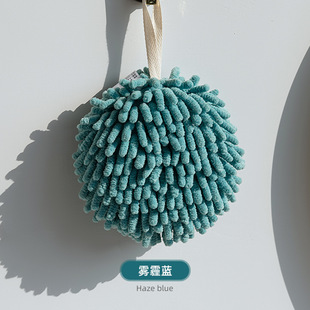 Chenille Handball Quick-Drying Thickened Handkerchief Sponge Bathroom Hanging Hand Towel Kitchen Hand Wiping Absorbent Cloth