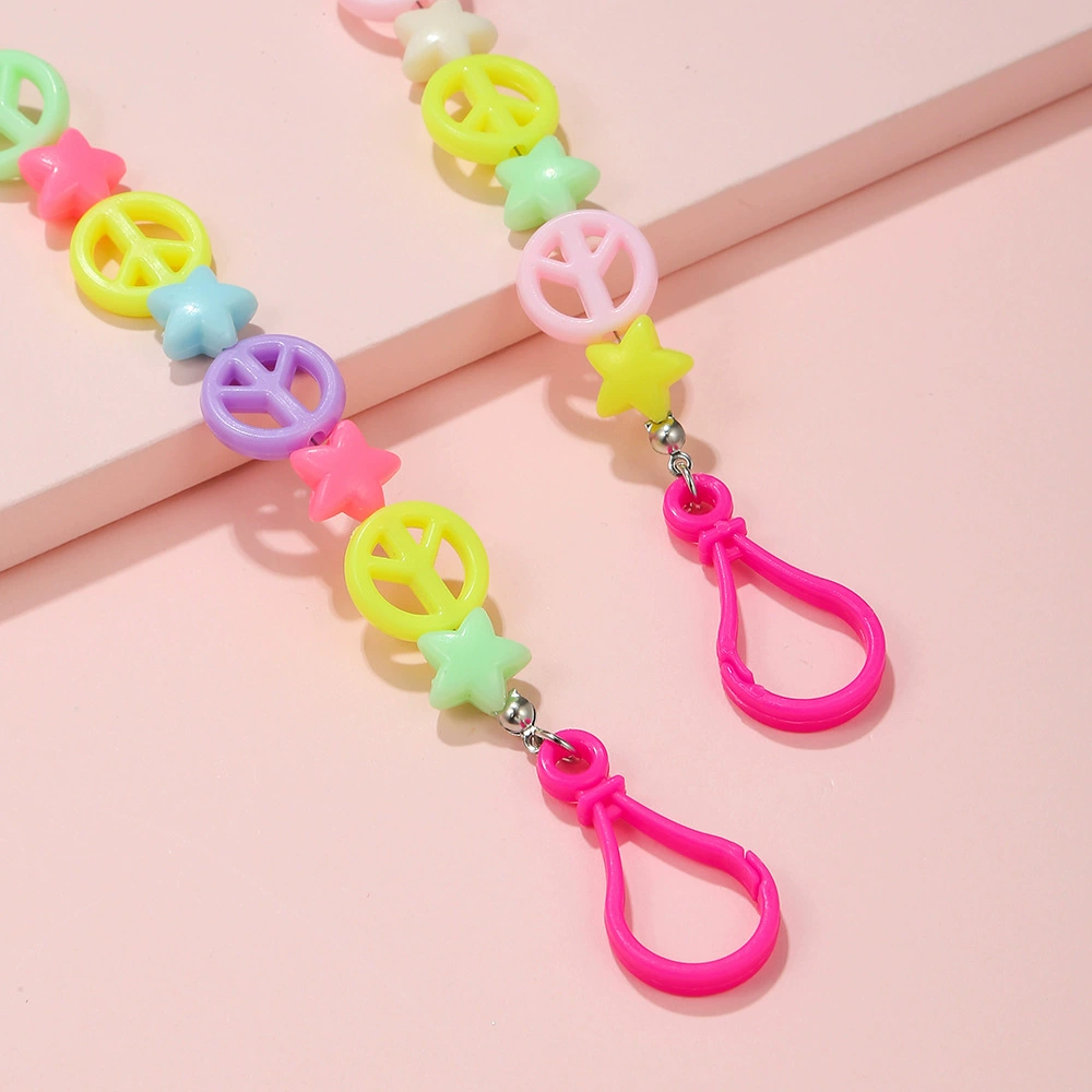 Chain, glasses, necklace, medical mask