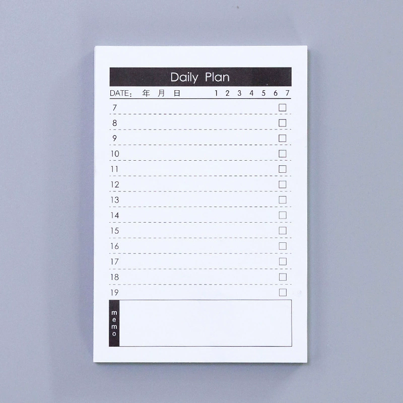 Creative Kraft Paper Memo Pad for Study, Work, Planning & Time Management in Various Styles