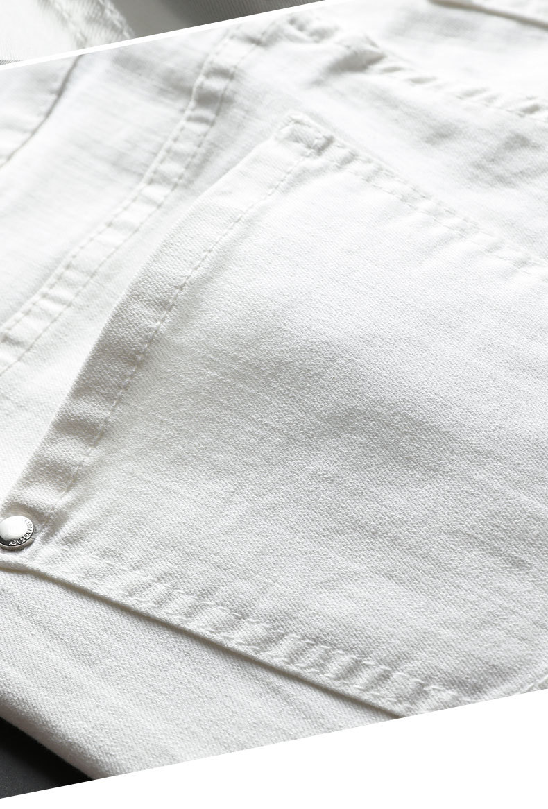 Men's High Quality Non fading and Non pilling Elastic Silk Cotton Jeans Men's Autumn Comfortable Slim Fit Small Feet_voghion.com