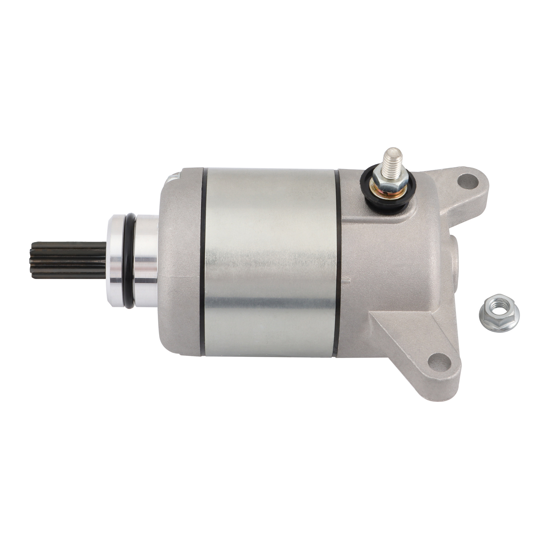 9T gear factory direct supply motorcycle starting motor motor starter model: CBF125/150/TITAN