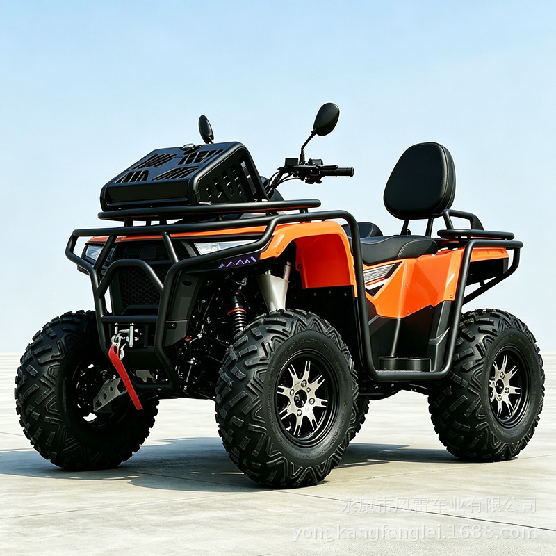 Cuatrimoto ATV 4WD Todo Terreno 500cc de Hierro y Plástico con Refrigeración por Agua image 4