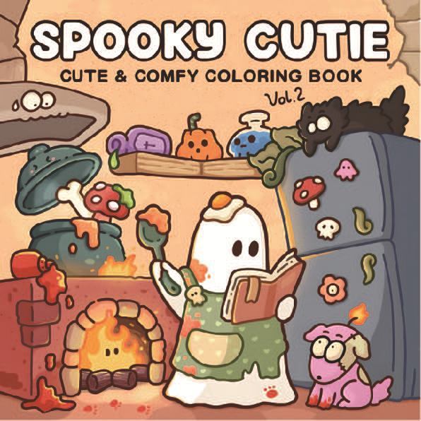 亚马逊热销Coloring Book涂色本填色本小角落怪兽系列儿童绘画本|undefined
