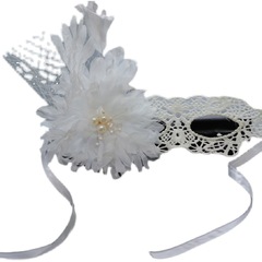 批發2021新唯美超仙蕾絲面具成人派對生日晚宴會羽毛假面化妝舞會