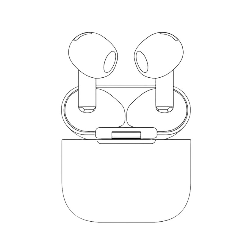 華強北二三四五世代騒音低減ANC2真無線3air 4j 567ブルートゥースイヤホンはアップルを適用します。|undefined