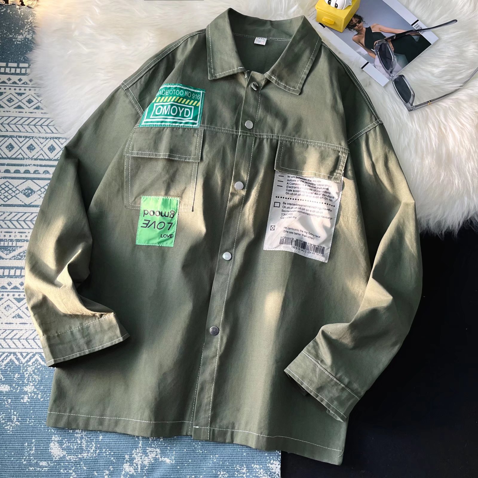 Trendy 2024 Spring Long Sleeve Shirt