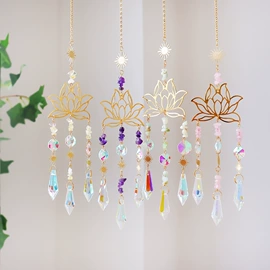 水晶工艺品;风铃;钥匙扣及钥匙扣配件