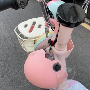 Electric Vehicle Helmet Lock, Combination Lock, Plush Edge, Universal for Yadea and Aima Electric Scooters, Anti-Theft Lock