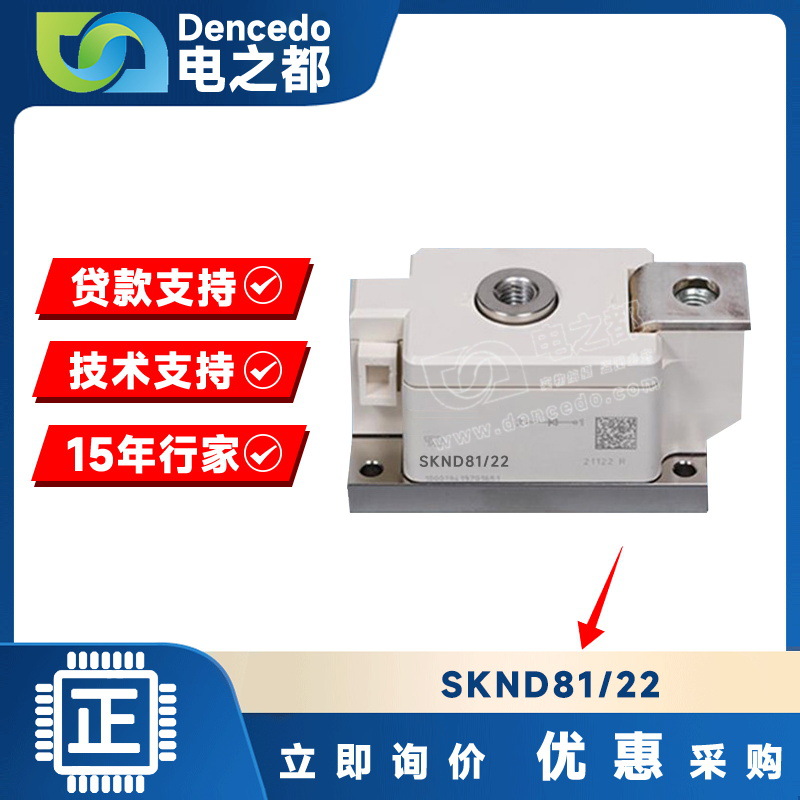 SKND81/22 MODULE 二极管模块 原装全新