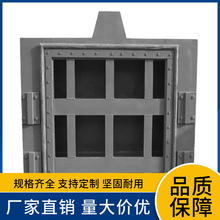 钢结构闸门生产厂家  河道平板钢制闸门  双吊点式螺杆启闭机