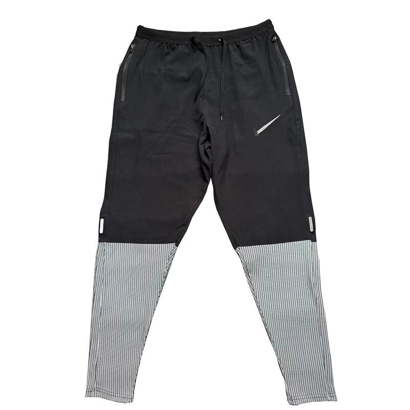 Cross-border athletic quick-dry breathable ribbed zipper sports pants for men and women for training and running Cross-border athletic quick-dry breathable ribbed zipper sports pants for men and women for training and running