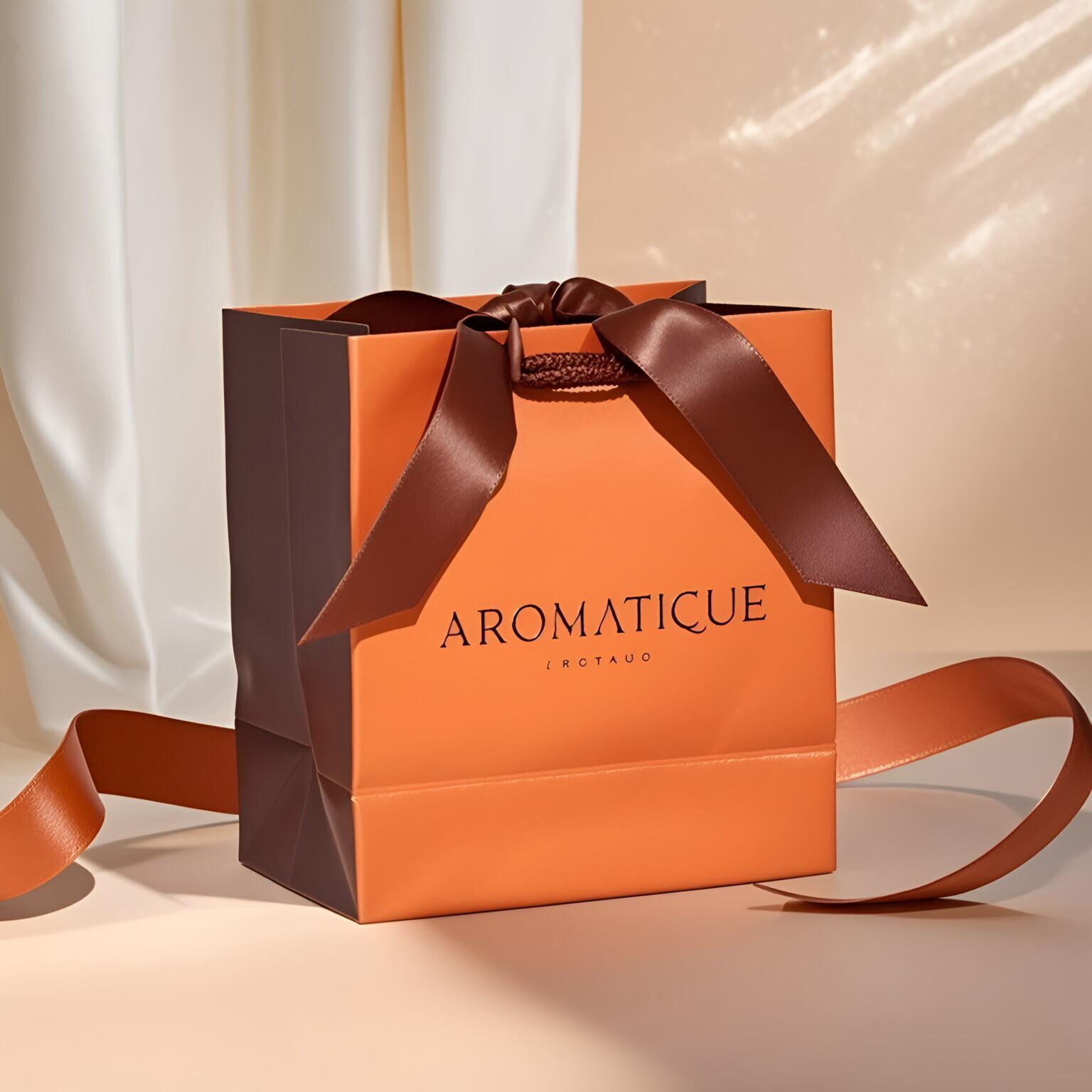 纸袋啶制手提袋礼品袋服装店礼品袋子轻奢高档8k白牛皮烘焙甜品