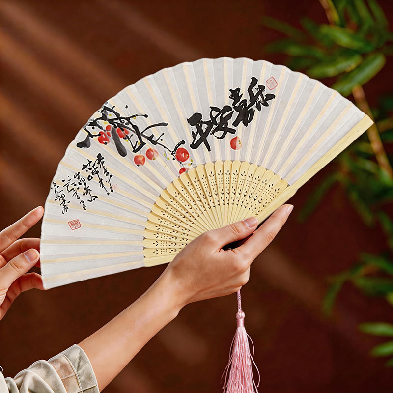 Ancient Style Folding Fan for Women, Popular Online, Silk Cloth Fan, Chinese Style Classic Silk Fan, Home Decoration, Classical Cheongsam Tassel Ancient Style Folding Fan for Women, Popular Online, Silk Cloth Fan, Chinese Style Classic Silk Fan, Home Decoration, Classical Cheongsam Tassel