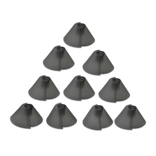 Hearing aid earmuff head earplugs Tulip dome suitable for ear back BTE open hearing aids of major brands