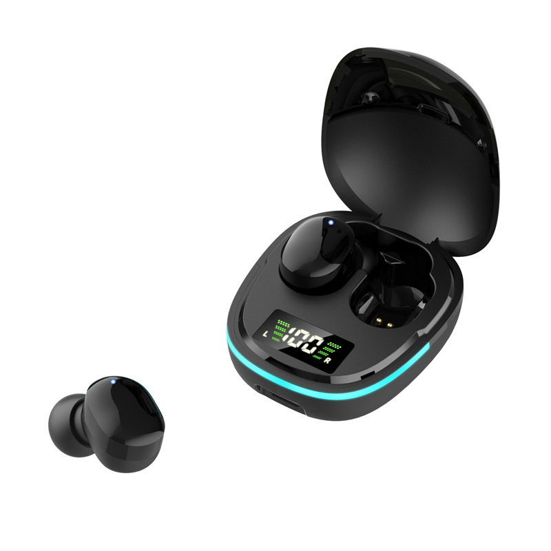 新型5世代Bluetoothイヤホン、完全ワイヤレス、ゲーム用、大容量バッテリー搭載、G9S、カラフルな呼吸灯、デジタルディスプレイ、インイヤー型、小型|undefined