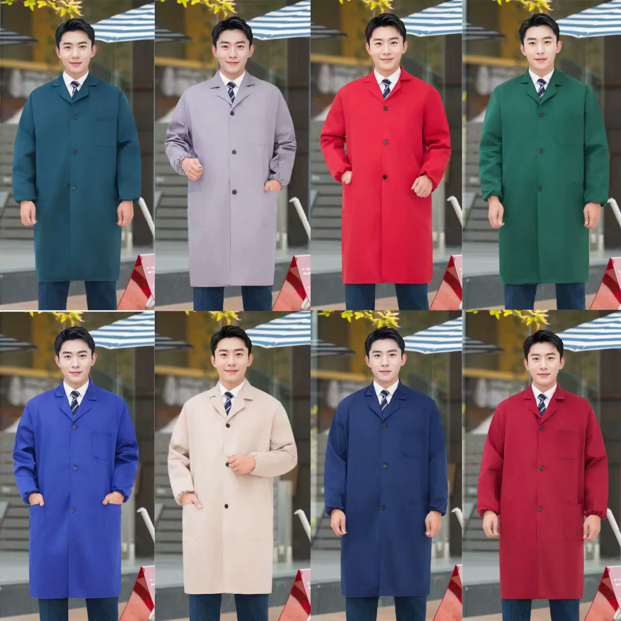 Толстый синий костюм рабочая одежда полиэстер хлопок длинная одежда по страхованию труда