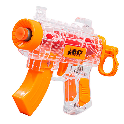 Children's gift toys handheld transparent EVA soft bullet suction cup gun soft bullet gun street stall hot selling supply wholesale
