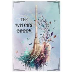 亚马逊新品   新款本子女巫扫把指南The Witch's Broom Guidebook
