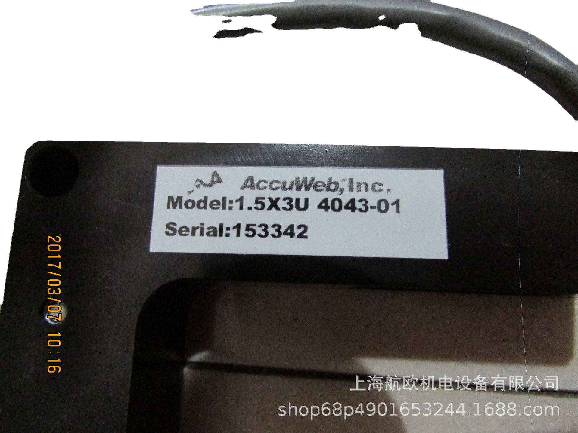 ACCUWEB传感器1.5×3U 4043-01