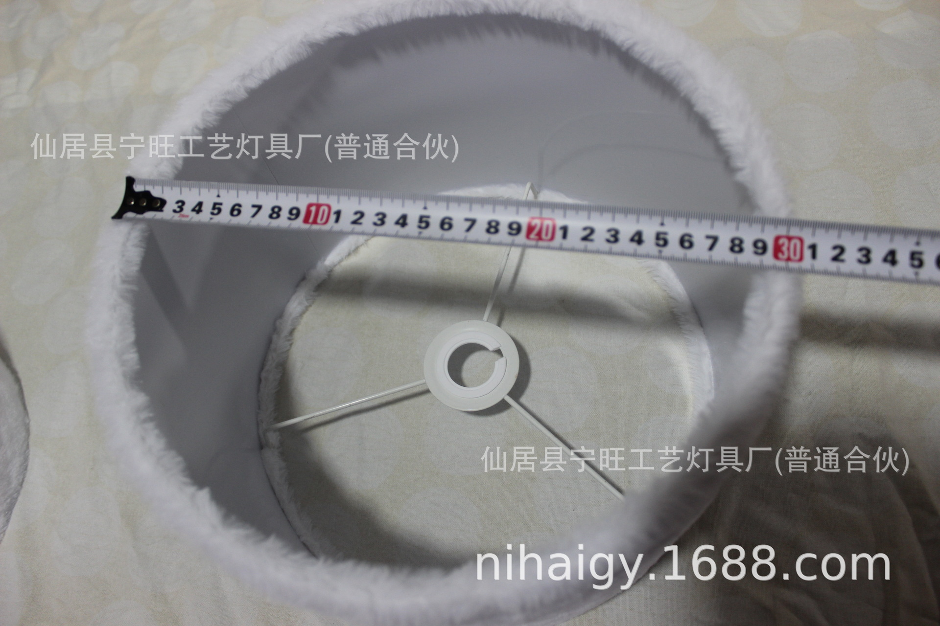 스트레이트 배럴 30cm 화이트 단일 포장