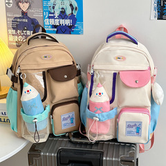 2025 新韓国スタイルカレッジスタイルかわいいデザインスクールバッグ日本ドーパミンバックパック小さな新鮮なバックパック