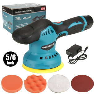 New Cross-Border 110V Car Beauty Shop Polishing Machine Waxing Machine Motor Electric Sander Lithium Polishing Machine
