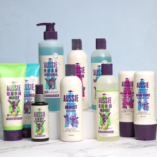 �ĽzAussie���󰱻��ả�}ϴ�lˮ�����Sӯ����С�{ƿϴ�l¶530ml