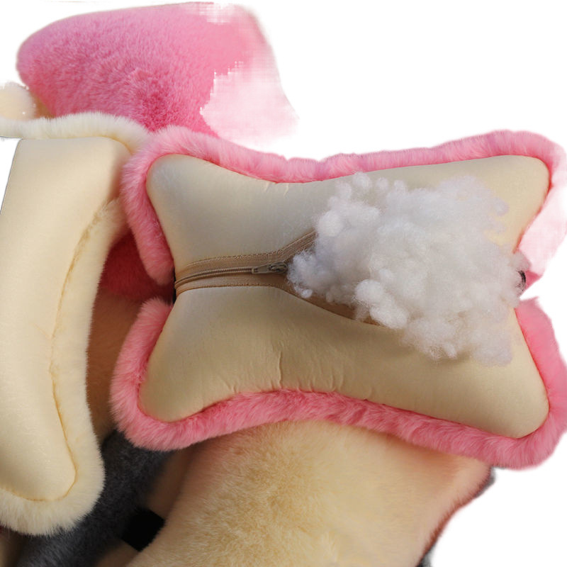 자동차 봉제 머리 베개 한 쌍의 자동차 목 베개 자동차 허리 베개 자동차 뼈 목 베개 자동차 용품