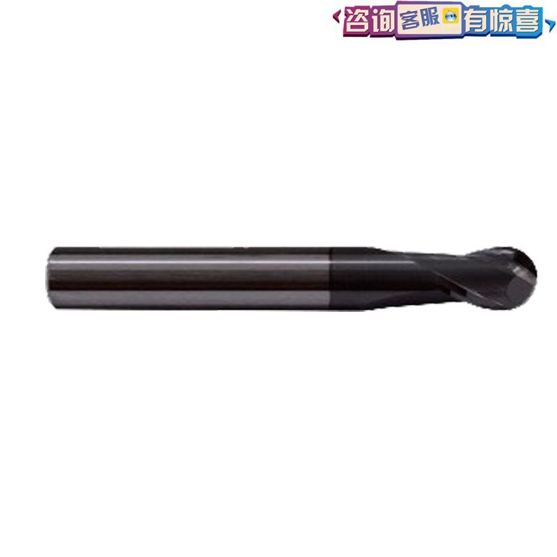 TOTIME65-H060B-100-2F-2D高速高硬度铣刀球头4刃经济型