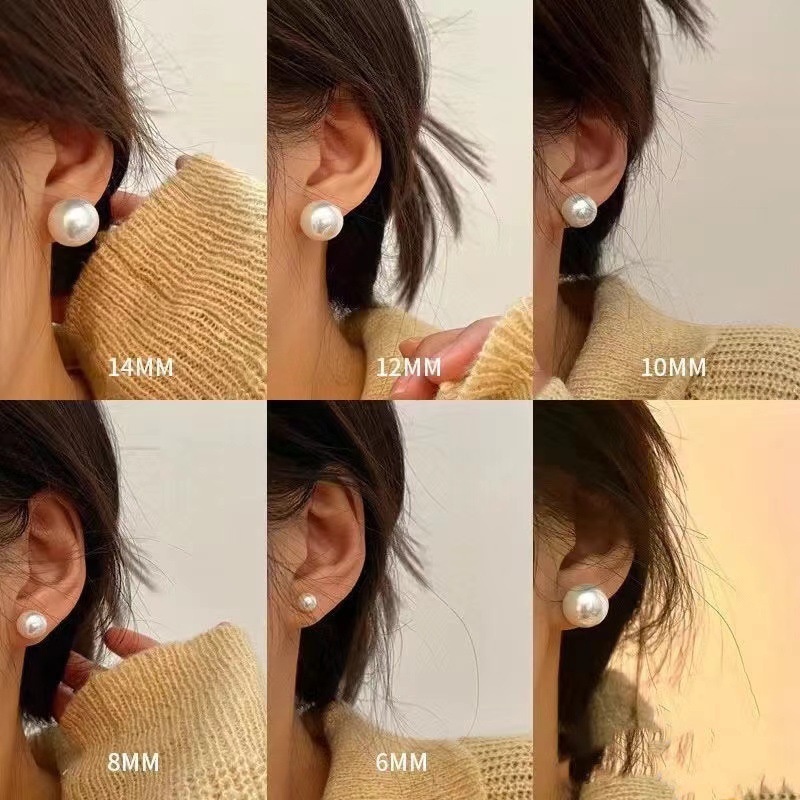 真珠の耳のない穴の磁気は無痛な耳のクリップの女性の耳のない穴のイヤリングの鉄の石の真珠の耳の装飾の気質のピアスの卸売りを吸うことができます。