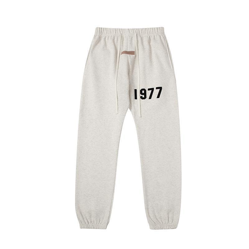 Essentials Pants Fear of God Casual Long Pants 1977 Trendy Brand Letter Fog High Street Jogger Sweatpants
